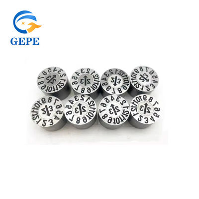 Insert de date de moisissure en acier inoxydable pour la date de moisissure par injection Marque de broche